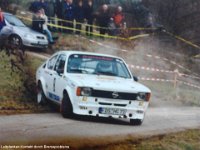 Irmscher Rallye 2003  Leitplanken Kontakt durch Bremsprobleme