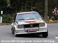 Jochen Ostalb 2008 Ascona 400 Gruppe 4 (8)  Ascona 400 Gruppe 4 als Voraus Fahrzeug