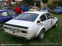 Kadett C Coupe 10  Wertung Kl. F11 Platz 6 Gesamt 11