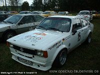 Kadett C Coupe  Wertung Kl. F11 Platz 6 Gesamt 11